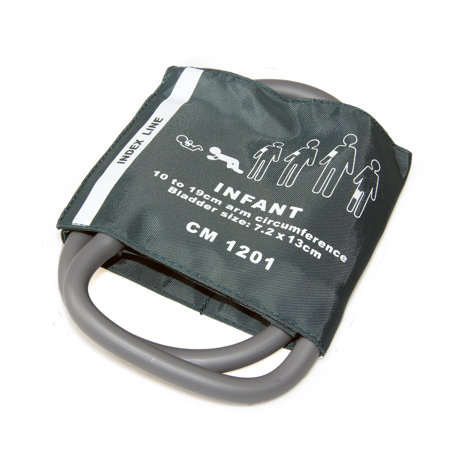 Con conector, 6 tamaños de puños, medidor de presión arterial neonatal para niños y adultos, accesorio médico para puños de muslo y brazo BP para CONTEC - imagen 2