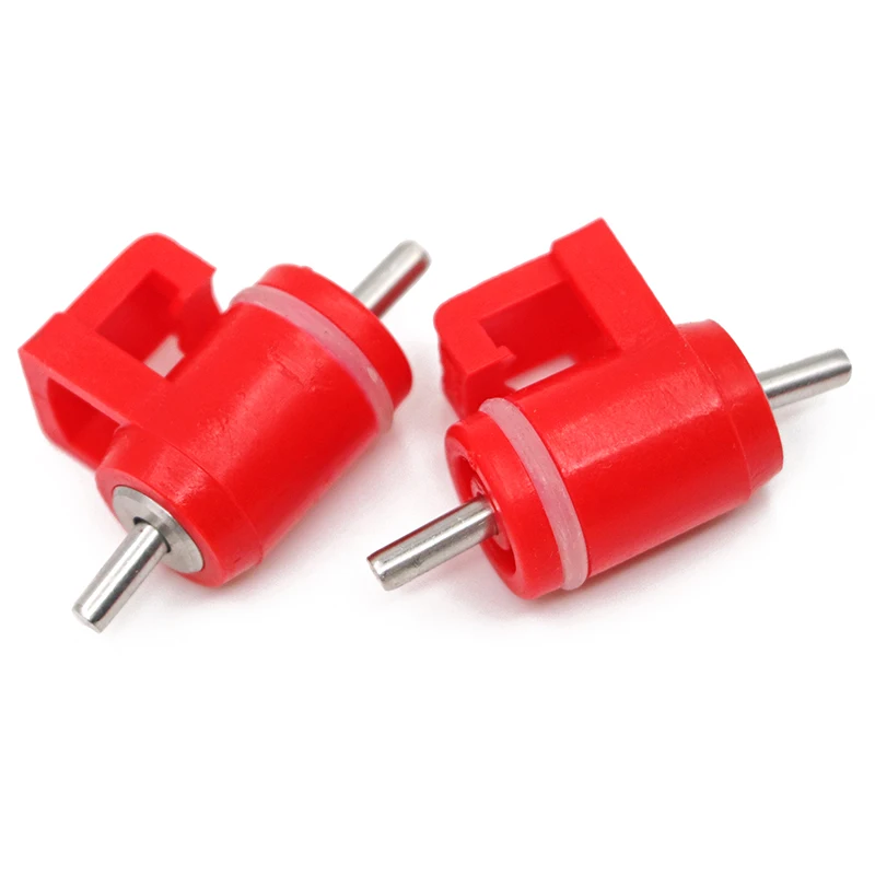 Bebederos de codorniz y pollo de 16 piezas, bebederos de bolas de acero de color rojo, alimentador de patos, ganso y loros, suministros para aves de corral, vasos para beber - imagen 4