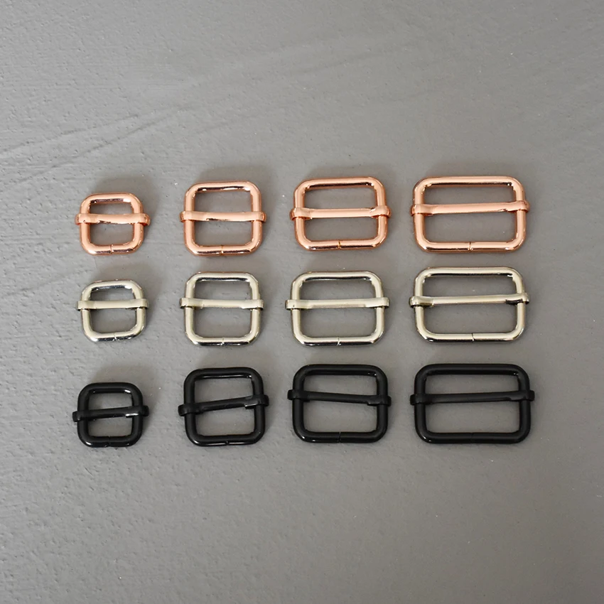 Hebilla ajustable para bolso, ajustador de correa, hebillas de cinturón, accesorios de bricolaje, 15mm/20mm/25mm/30mm, 1 ud. - imagen 3