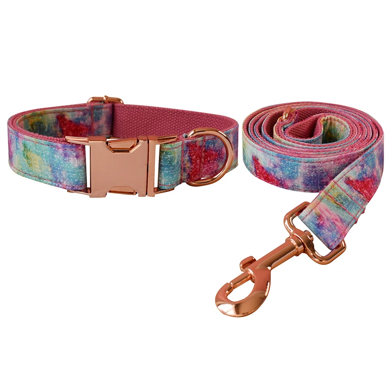 Dog Collar Leash Set