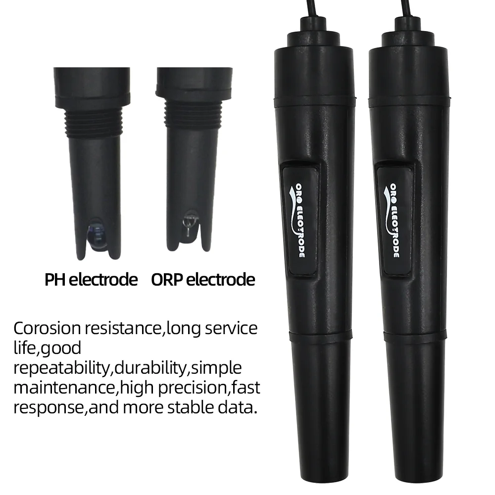 Controlador Digital de PH-803, Monitor de relé de potencia de salida para acuario, piscina hidropónica, Spa, BNC, PH ORP 2 en 1, enchufe europeo y estadounidense - imagen 5