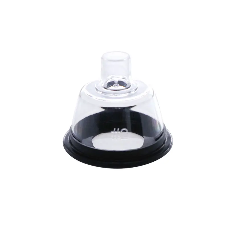 Máscara de anestesia para veterinario, mascarilla de oxígeno con anillo de PP, de acero inoxidable - imagen 3