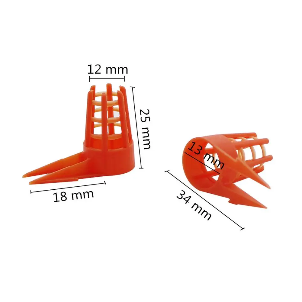 Cubierta protectora de plástico para jaulas de abejas, tapa de protección celular para apicultores, suministros de cría, 50 unidades - imagen 2