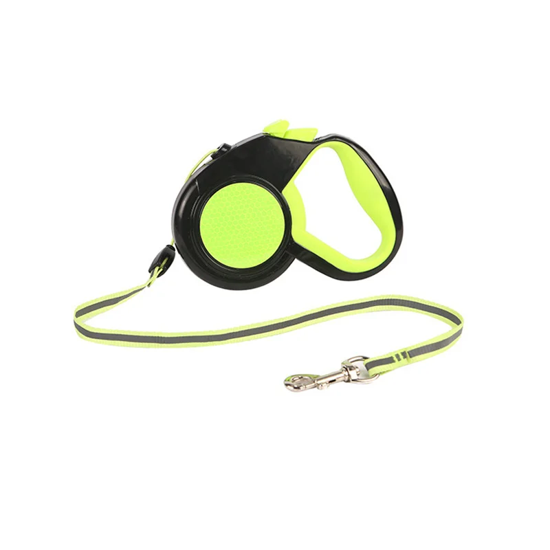 Cuerda de tracción para mascotas, telescópica automática, cuerda reflectante, pegatinas reflectantes, 3 m 5 metros, cuerda mejorada para perros, - imagen 5