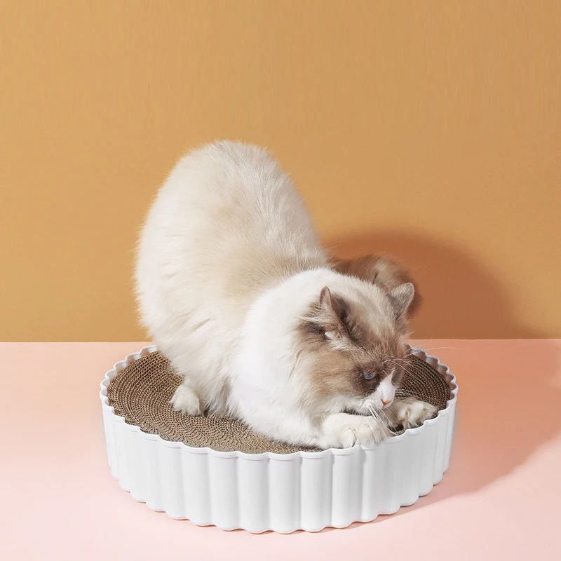 Almohadilla para rascar para gatos, postes para rascar, papel corrugado, rascador de uñas, juguetes para mascotas - imagen 3