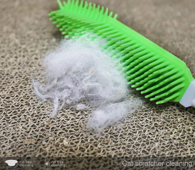 Benepaw-cepillo de pelo para perro, limpiador eficiente de silicona suave para masaje de mascotas, eliminador de pelo portátil, para muebles, Interior de coche y alfombra - imagen 3