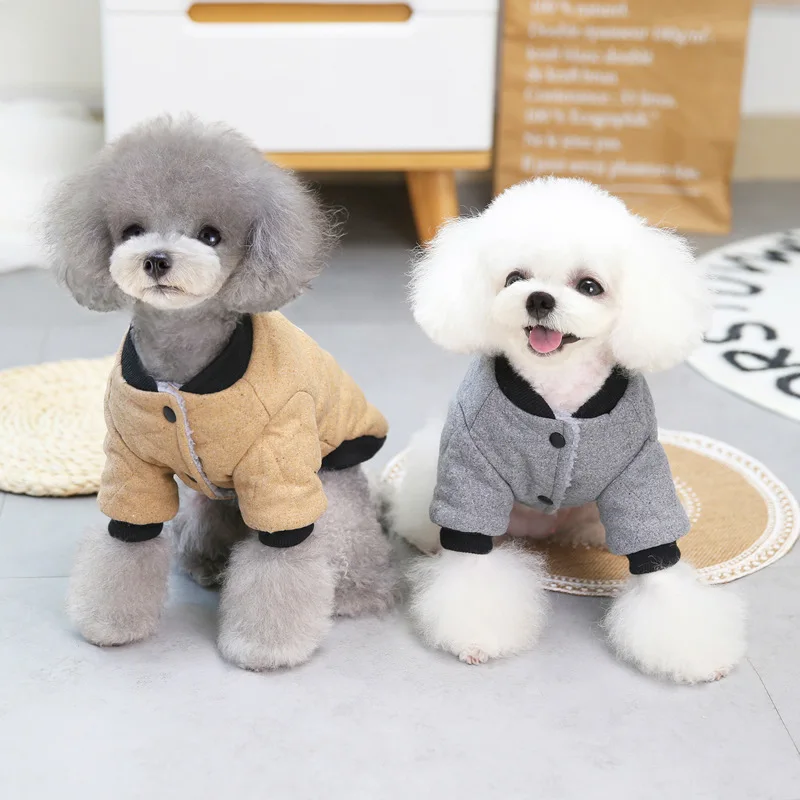 Ropa cálida de invierno Para Perros pequeños, chaleco Para Chihuahua, abrigo Para mascotas, chaqueta, disfraz de Caniche - imagen 2