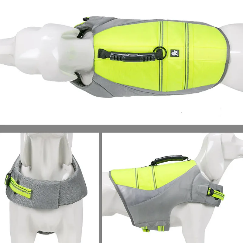 Truelove Pet Dog Life Jacket Vest Flotation Device Safety Adjustable Reflective Secure Swimwear Dog Life Saver French Bulldog - imagen 4