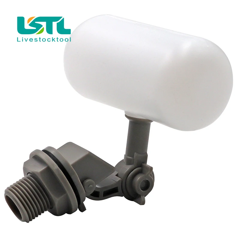 Válvula de bola flotante de 1 piezas, sistema de cierre automático de 1/2 "y 3/4", bebedero para pecera, torre de Control de nivel de agua para granja - imagen 2