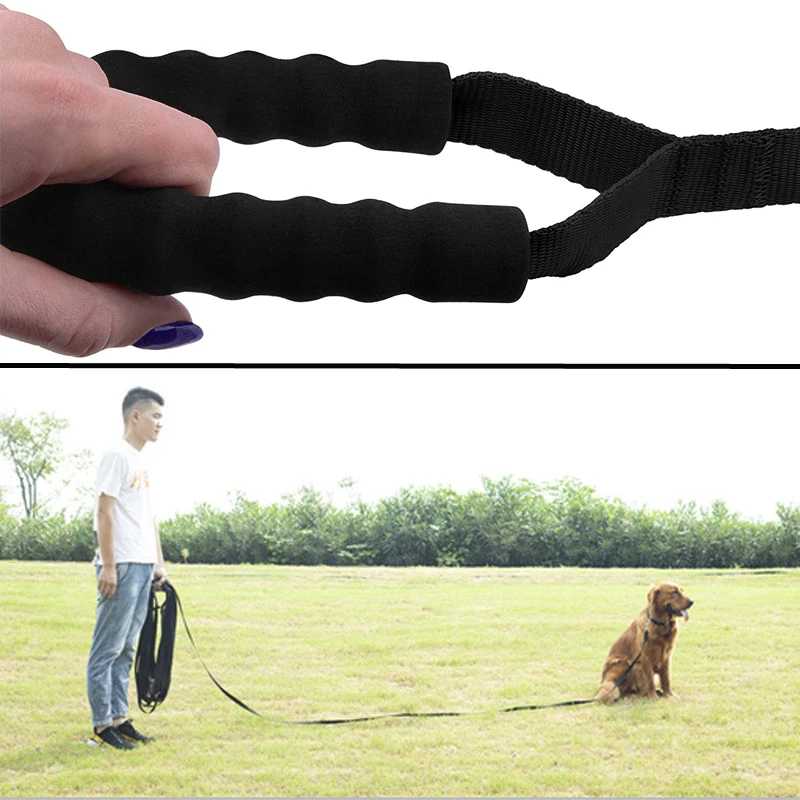 Cordón largo de nailon para perros, entrenamiento de rastreo, correa para mascotas de 3m, 6m, 10m, 15m, 20m y 30m, ideal para juegos al aire libre, acampar o patio trasero - imagen 5