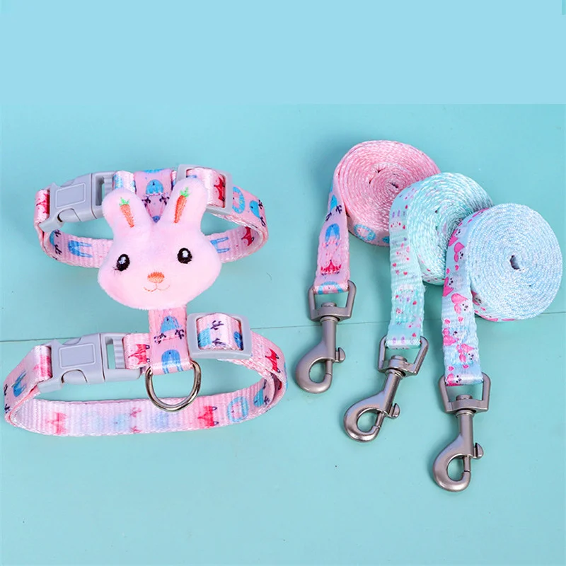 Arnés tipo chaleco ajustable para gatos