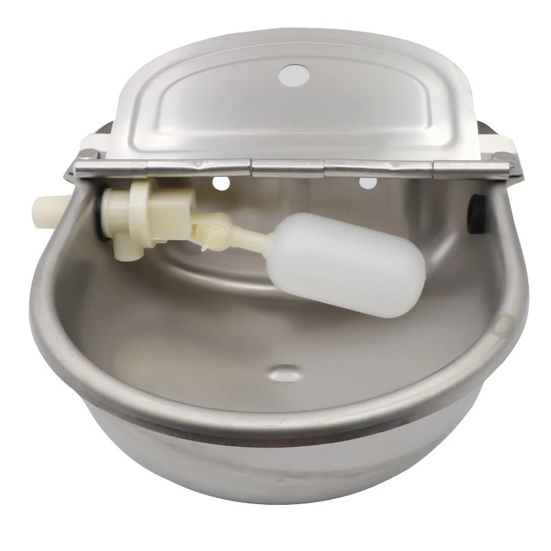 Bebedero de vaca de acero inoxidable, taza de salida de agua, flotador automático, solo 80cm, pipepara cerdo/ganado/oveja/caballo/perro