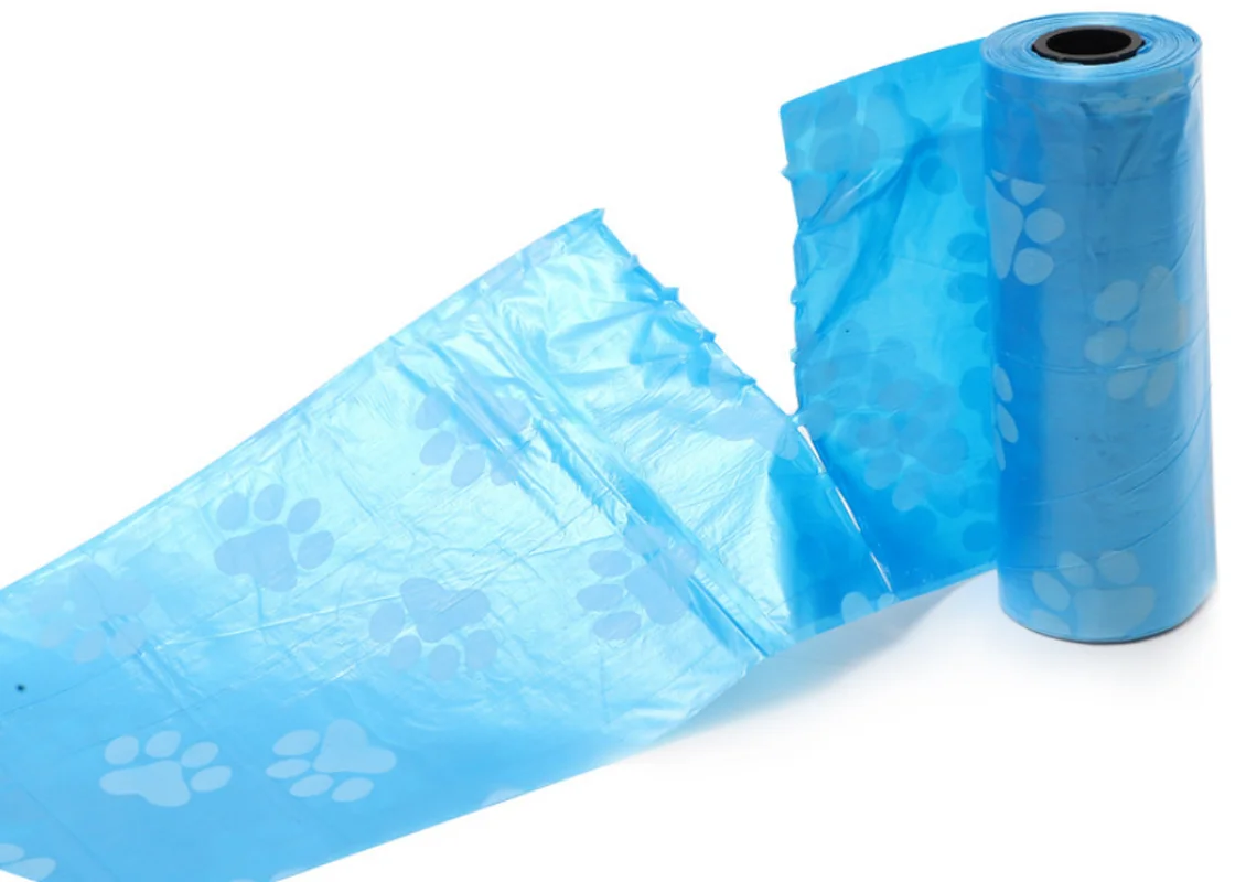 Bolsa de basura desechable de degradación, bolsas de caca de perro mascota, dispensador de soporte, limpieza al aire libre, suministros para mascotas, 3 piezas - imagen 4