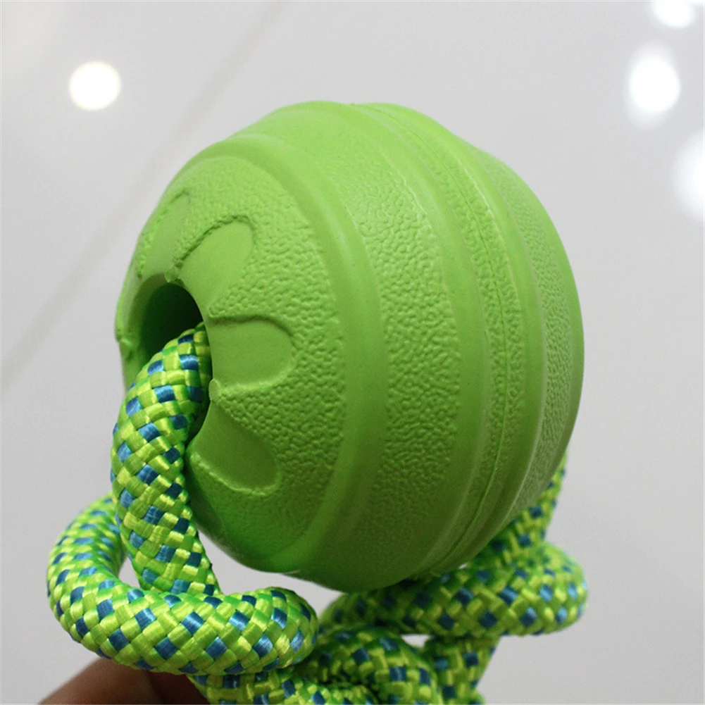 EVA perro entrenamiento, perro juguetes de pelota entrenamiento, perro tirar perro balón para morder educativos interactivos perros bolas - imagen 5