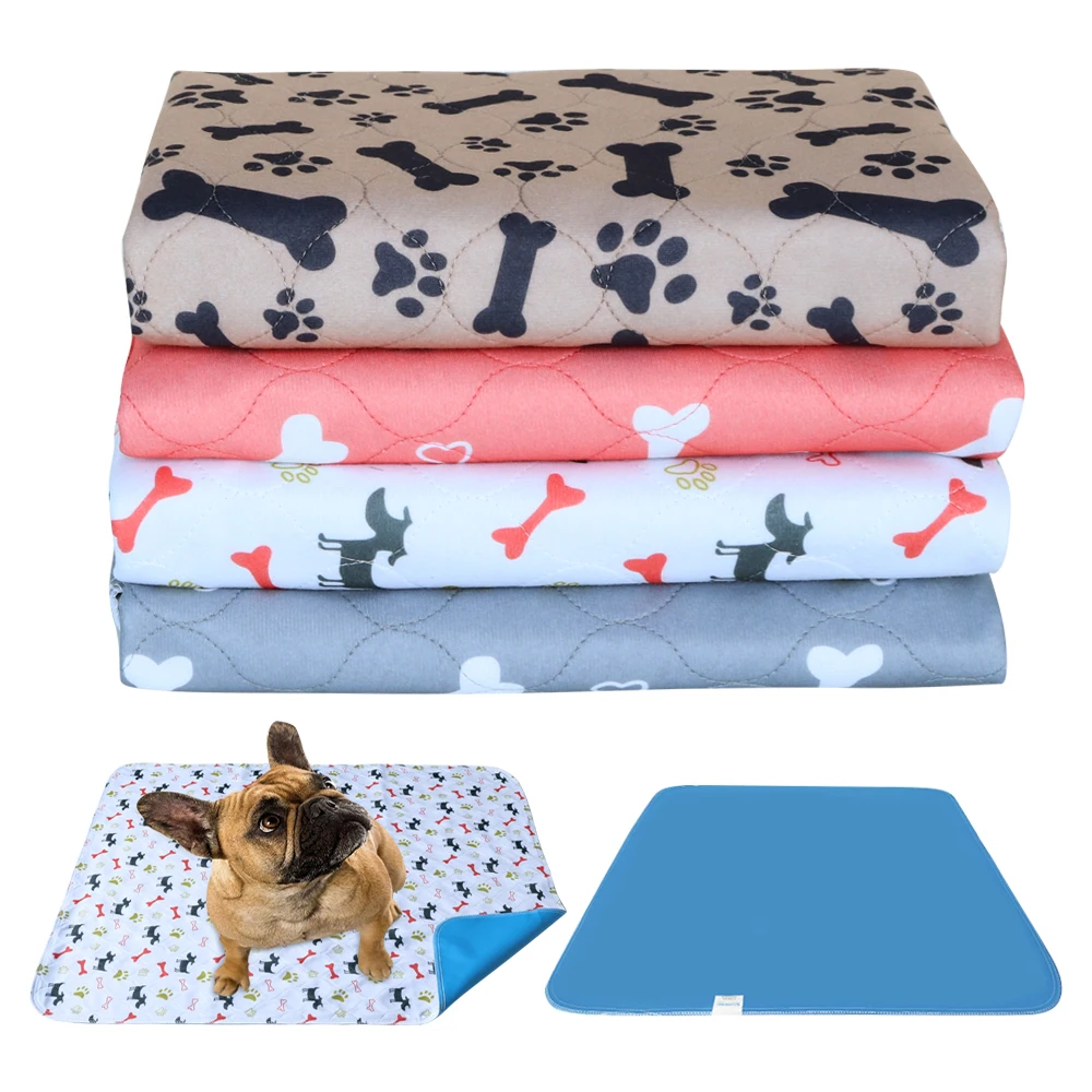 Almohadilla de orina para perros y mascotas, alfombrilla absorbente de orina, protege el medio ambiente, impermeable, reutilizable, almohadilla de entrenamiento, funda para asiento de coche