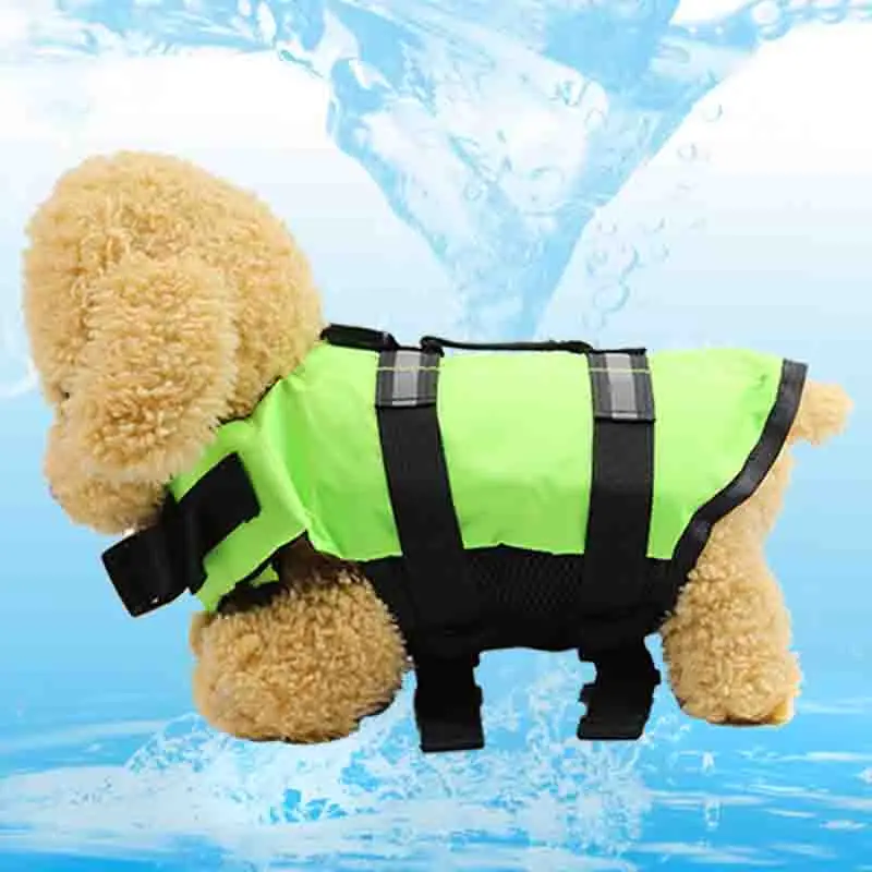 Chaleco salvavidas de seguridad para mascotas, ropa de natación para perros, traje de baño para salidas, chaleco salvavidas cómodo y transpirable para verano - imagen 3