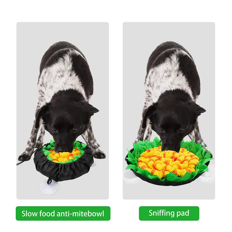 Benepaw-juguetes interactivos para perros, rompecabezas seguro, plegable, antideslizante, para ocultar comida, alfombrilla para olfatear con mascotas, almohadilla de entrenamiento - imagen 2