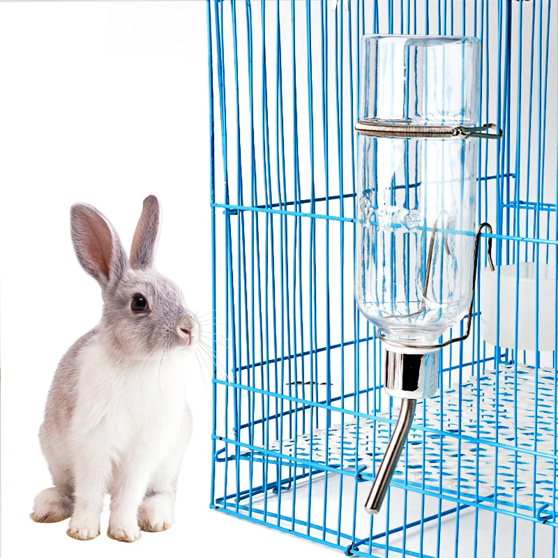 Dispensador de agua automático para mascotas pequeñas, bebedero colgante para gatos, conejos, hámster, dos tamaños - imagen 2