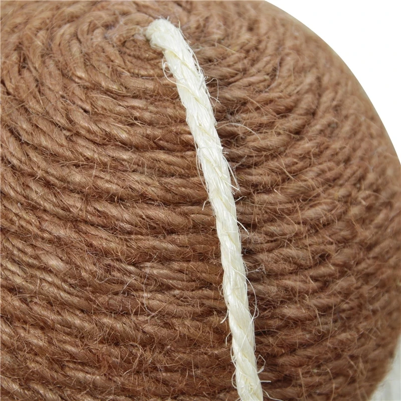 Rascador Para gatos de Sisal Para gatos, juguete interactivo de pelota Para rascar, divertido, juguete de entrenamiento de pata de molienda, accesorios Para gatos, Rascador Para Gato - imagen 4