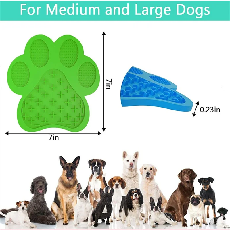 Alfombrilla de lamido para perros - Alimentador lento de cacahuete - imagen 2
