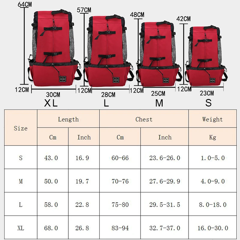 Mochila de viaje para perros medianos y grandes - camuflaje resistente - imagen 2