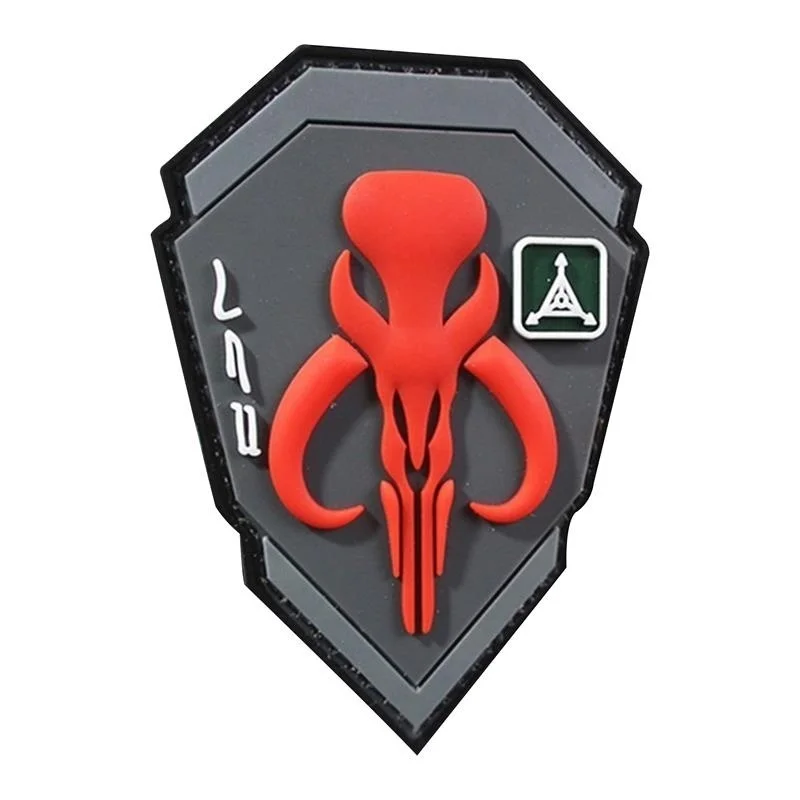 Parche de PVC Bounty Hunter, emblema, insignia para brazalete, apliques de costura decorativos militares, adornos, parches tácticos - imagen 2