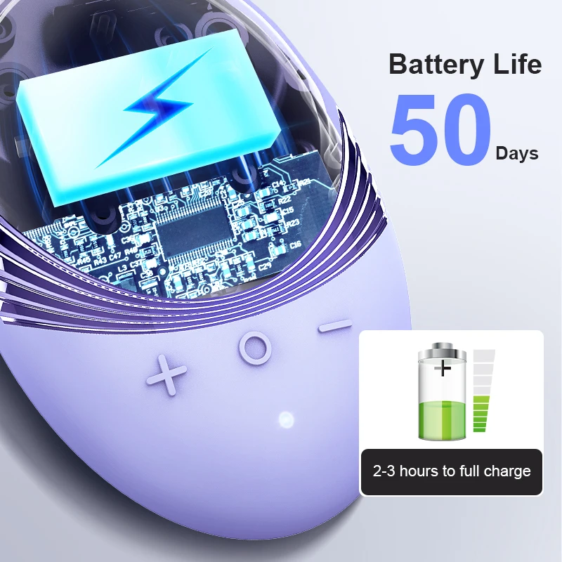 Cepillo limpieza facial eléctrico recargable para gatos y perros - imagen 4