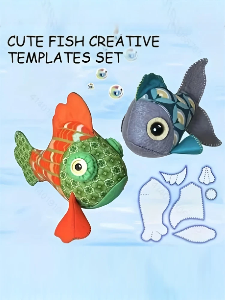 Regla de plantilla de patchwork de peces dorados, regla de costura reutilizable, corte preciso, herramienta de costura eficiente para bricolaje - imagen 3