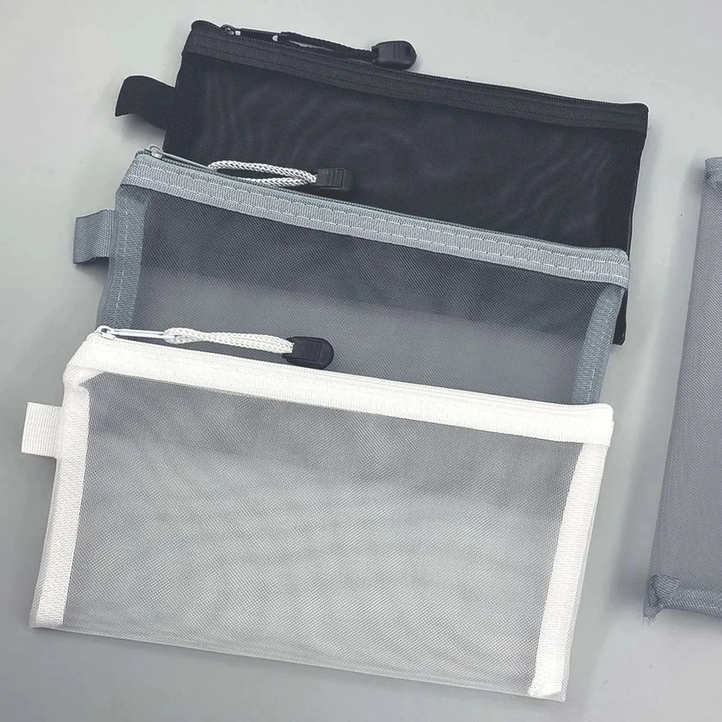 Bolsa de malla transparente con cremallera para gatos y perros - imagen 2