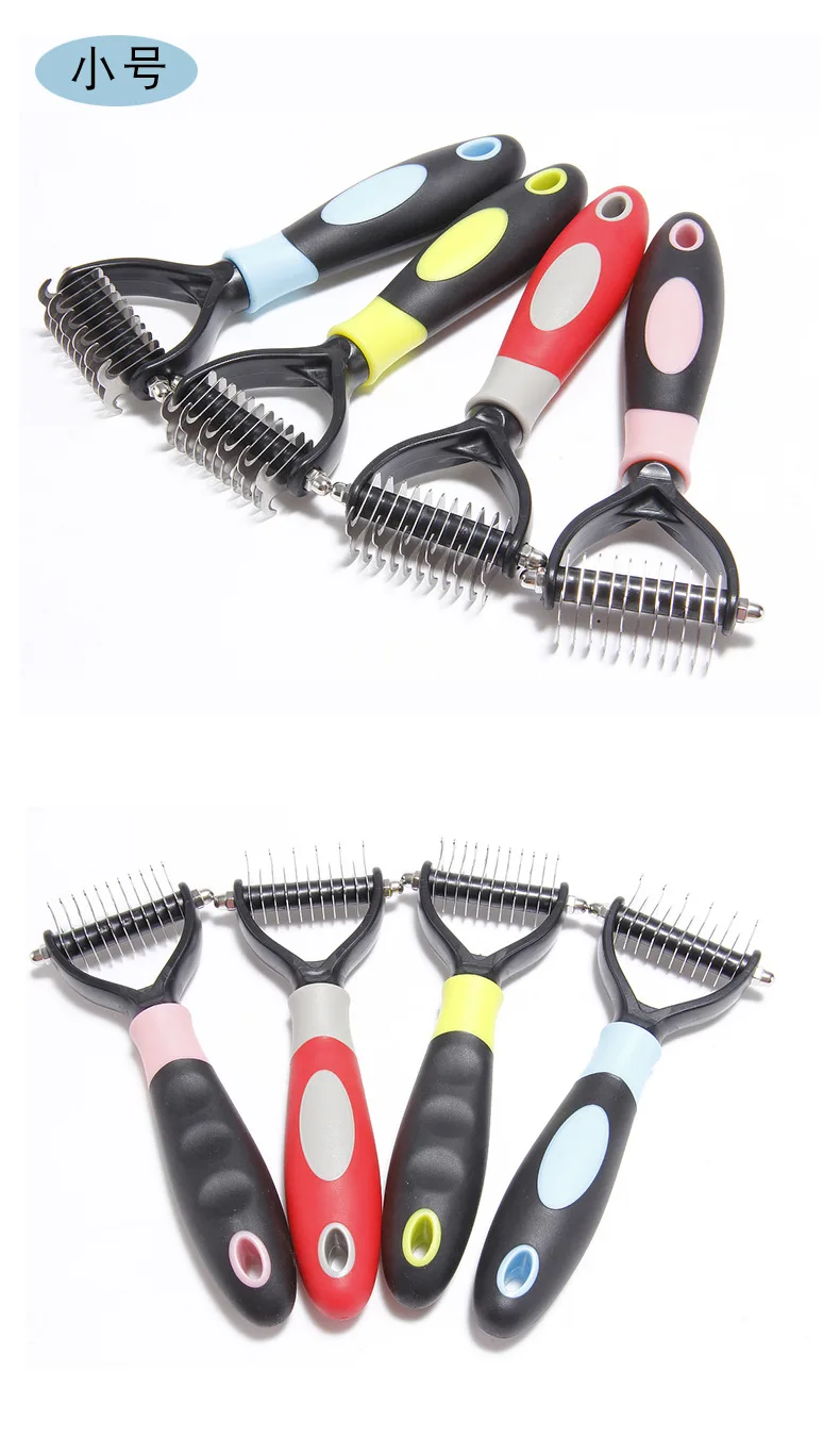 Cortador nudos pelo - Comparación detallada de tamaños