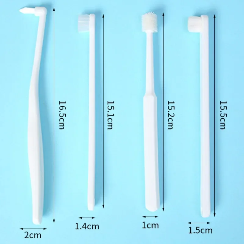 Juego de cepillos de dientes para perros y mascotas, cuidado bucal, 5 piezas, productos para mascotas, 5 piezas - imagen 4