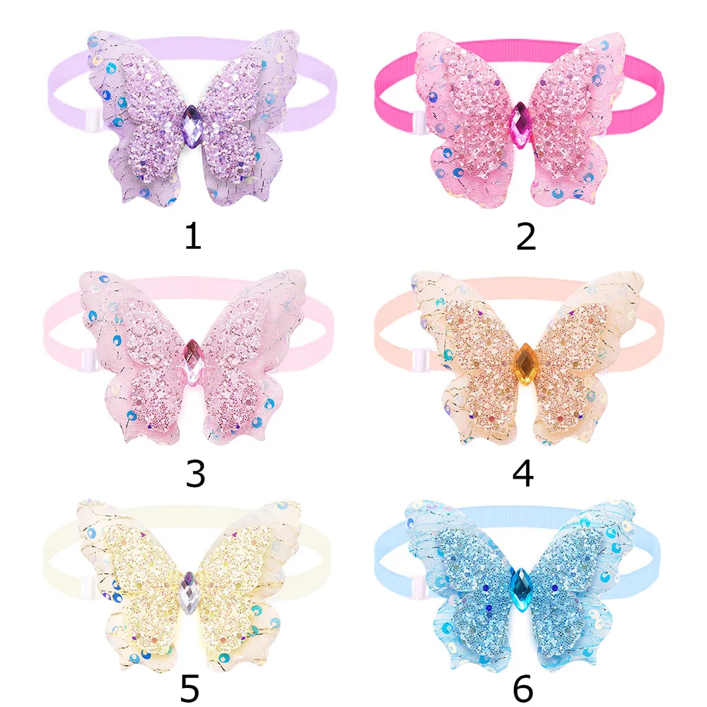 Lazos mariposa ajustables para cachorros – Complemento primaveral - imagen 5
