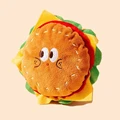 cartoon burger bag