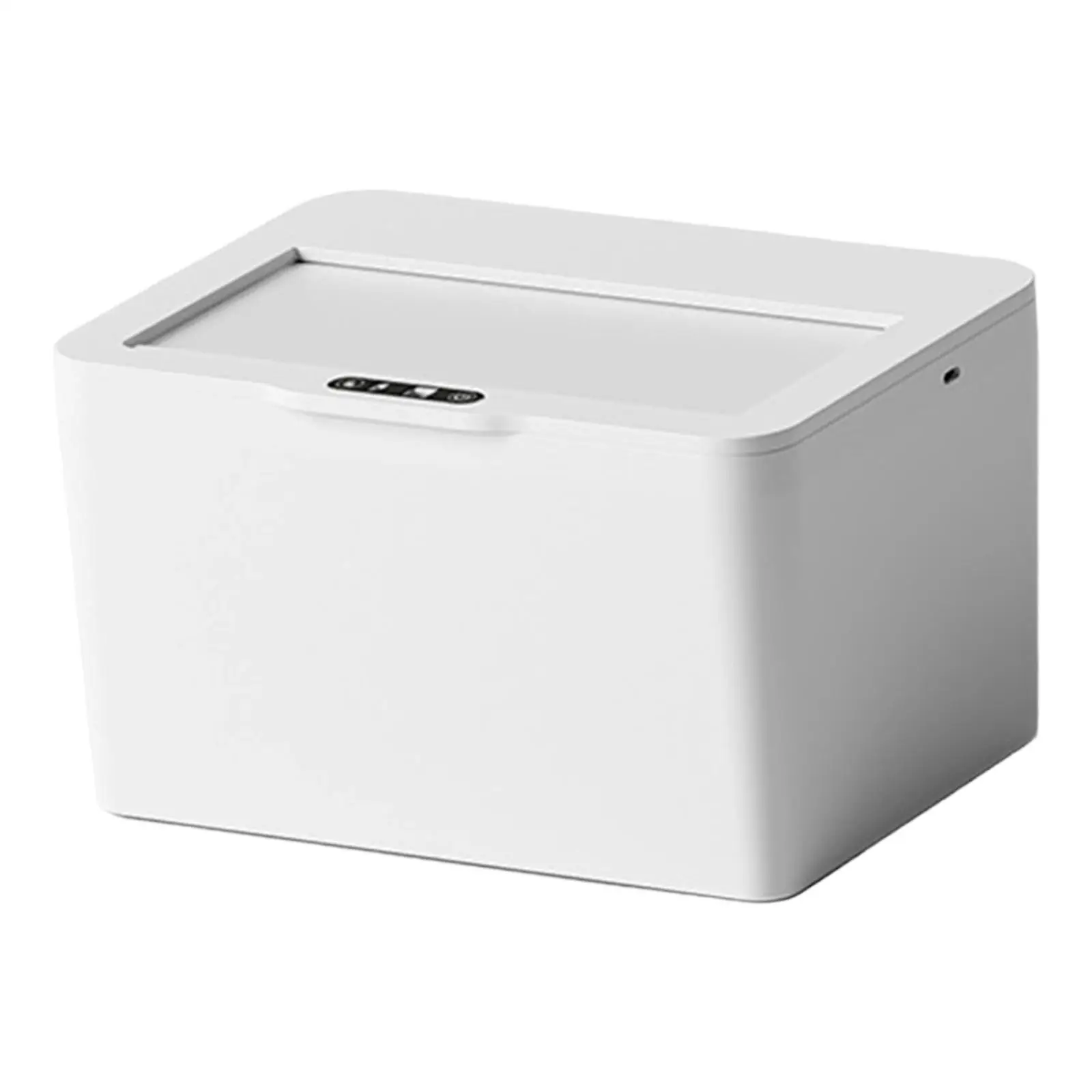 Cubo de basura de inducción inteligente, cubo de basura automático, ligero, fácil de limpiar, durabilidad, cubo de basura sin contacto para baño de escritorio - imagen 4