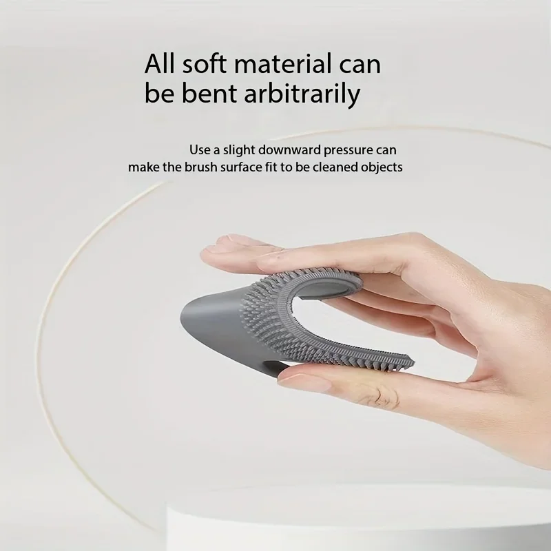 Cepillo de depilación para mascotas 2 en 1, silicona suave, adecuado para gatos y perros, perfecto para limpiar muebles y ropa - imagen 4