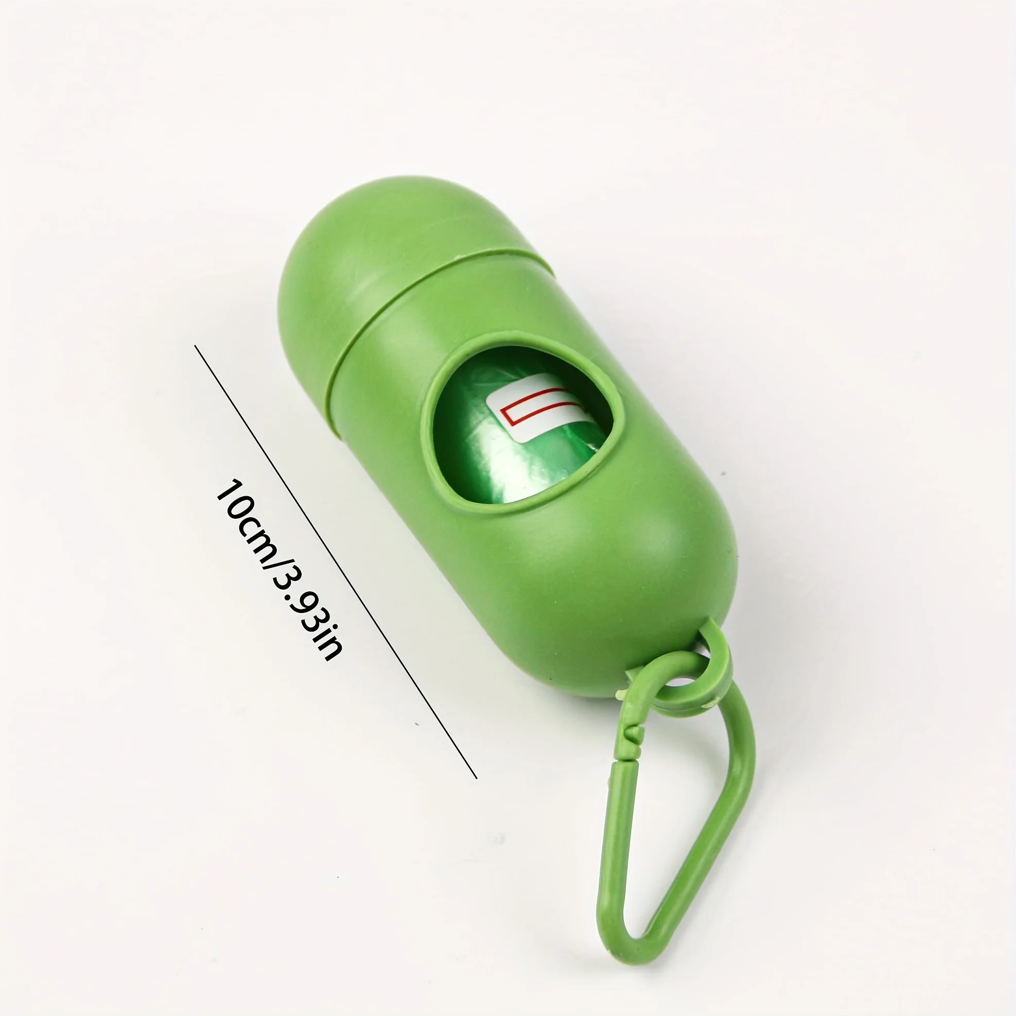 Bolsas para excrementos de perros con dispensador y clip para correa: bolsas para residuos sin perfumadas para una fácil limpieza - imagen 2