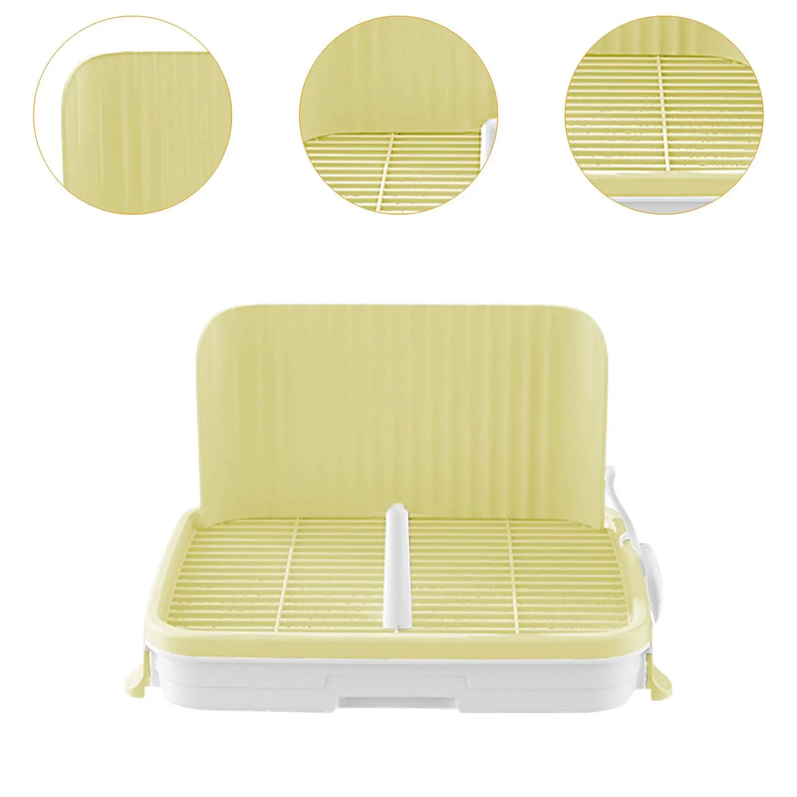 Dog Toilet Training Toilet Pet Cat and God Mesh Potty Tray Pet Training Pad 20.08''x14.57''x12.20''