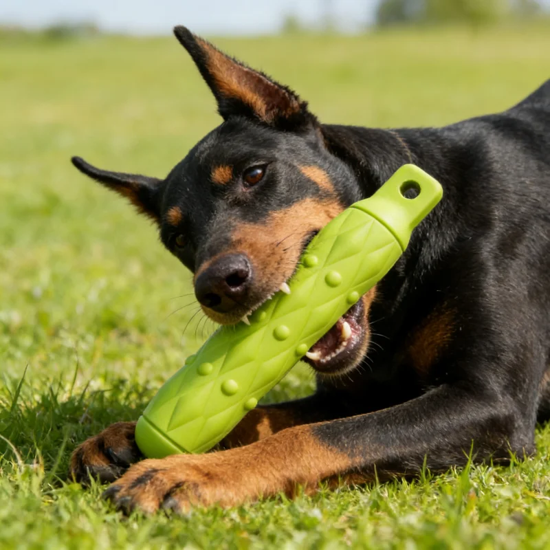 Palo masticar para perros grandes – Juguete indestructible de goma