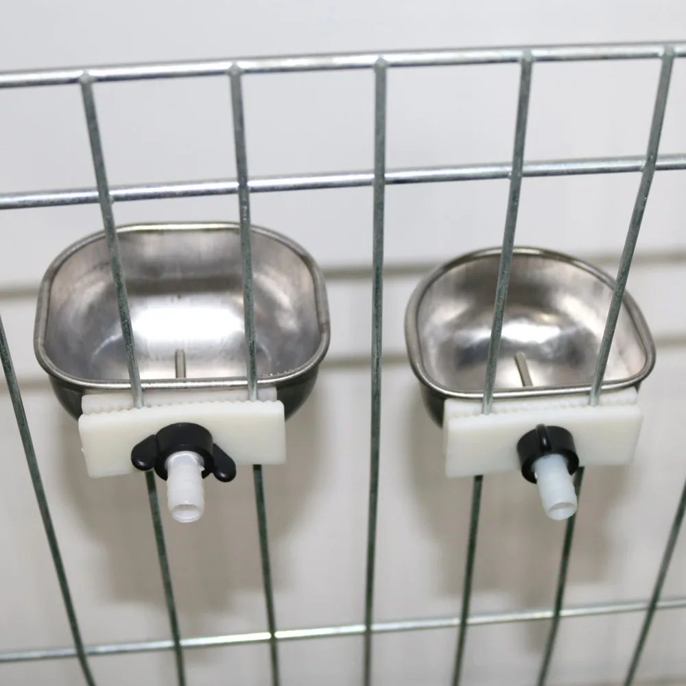 Manguera de 5M con Kit bebedero de conejo, equipo de cría de conejo, tazón de agua potable antiarañazos, tetina de zorro y conejo, caja de agua potable - imagen 5