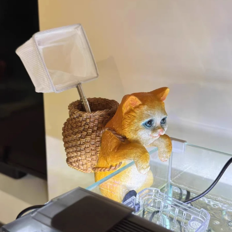 Red de pesca para acuario de acero inoxidable, red de aterrizaje de peces y camarones a prueba de herrumbre con mango retráctil, accesorio para atrapar peces - imagen 3