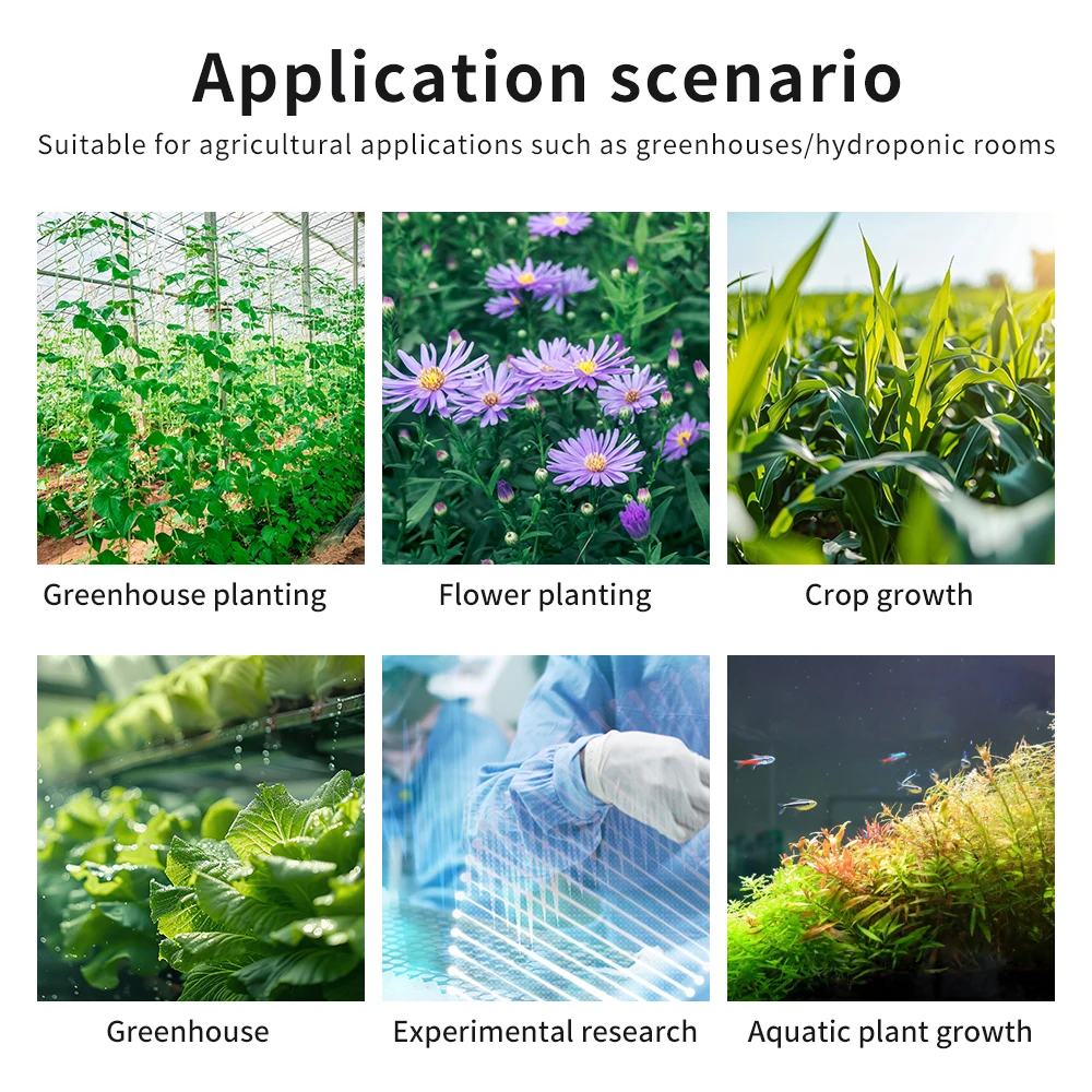 Medidor PAR Digital LCD APM130, medidor de energía de intensidad de luz portátil, Detector PPFD, probador de luz para plantas, invernadero hidropónico - imagen 3