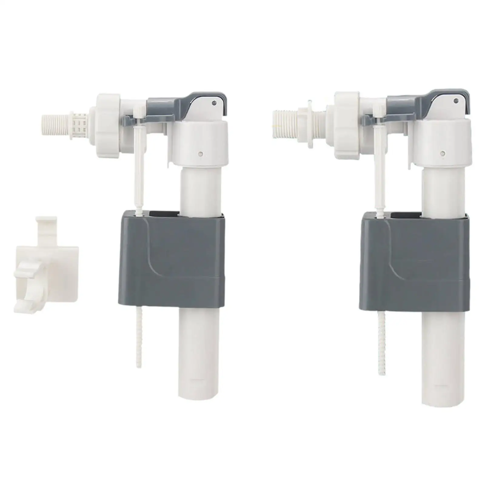 Water Inlet Valve Easy to Install Spare Replacement Hidden Toilet Tank Fill Valve for Washroom Farmhouse Hotel Bathroom Home - imagen 3