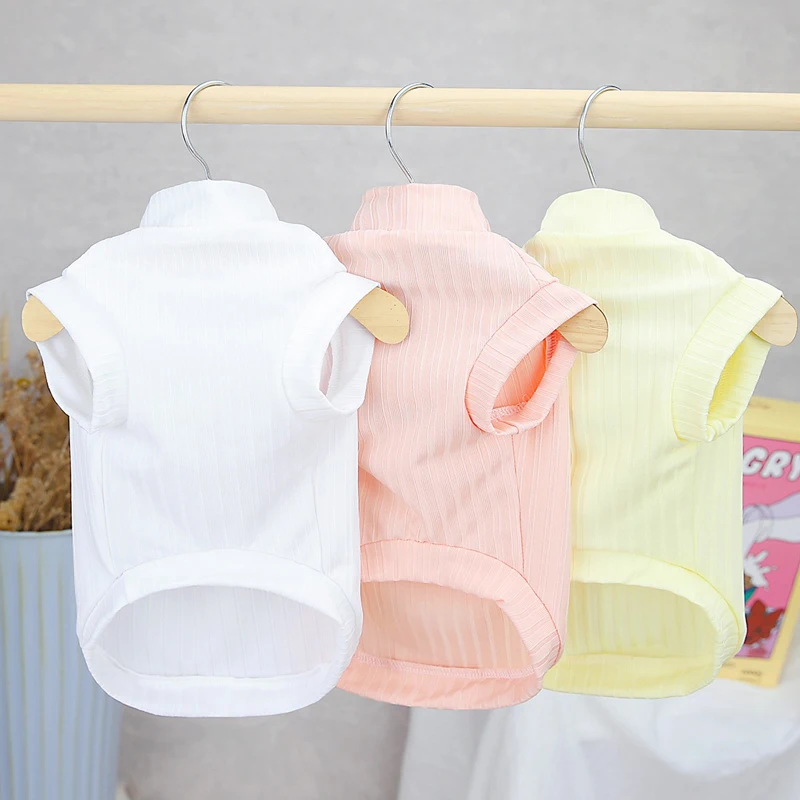 Ropa refrescante para perros, disfraz de secado rápido, ropa de verano para cachorros, sudaderas con capucha para perros pequeños, sudadera de Bulldog Francés y Yorks, camiseta XXL - imagen 3