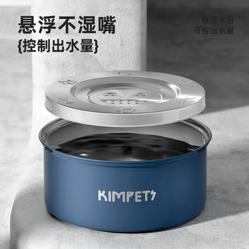 Cuenco de acero inoxidable para perros, cuenco antigolpes para comida de mascotas, lavabos de arroz para perros de gran capacidad, cuenco de agua para gatos, lavabo de comida para gatos, cuencos para mascotas