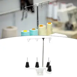 Soporte doméstico resistente para varios carretes de hilo, uso fácil