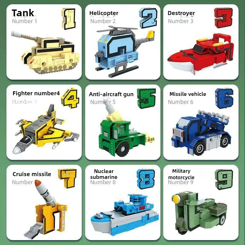 Robot Transformable Educativo para Niños – Aprende Letras, Números y Matemáticas - imagen 4
