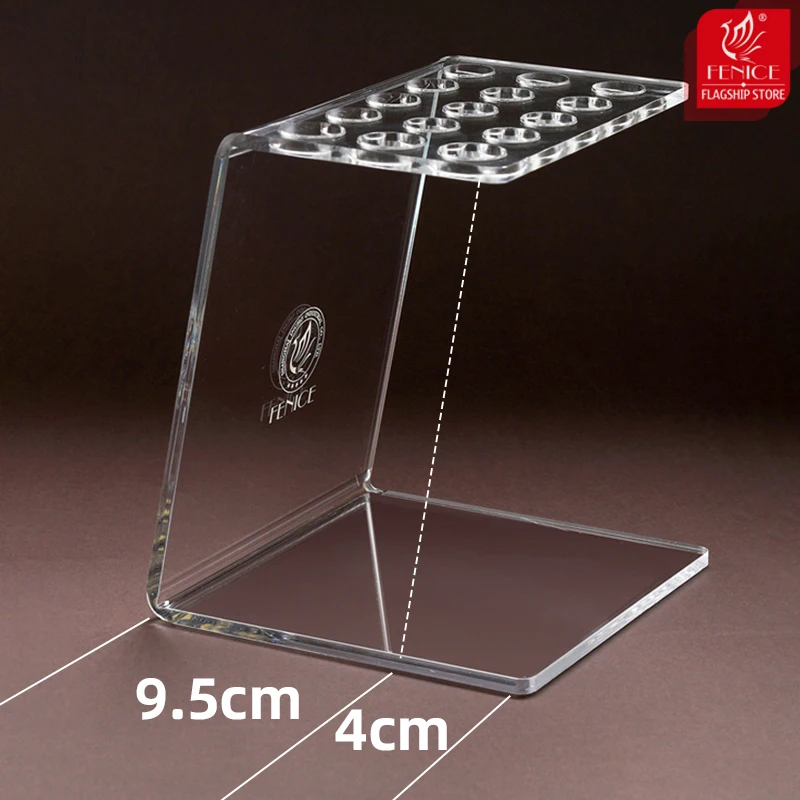 Fenice-soporte para tijeras de peluquero profesional, soporte de exhibición para tijeras de mascotas, organizador de esteticista acrílico, accesorios de peluquería - imagen 2