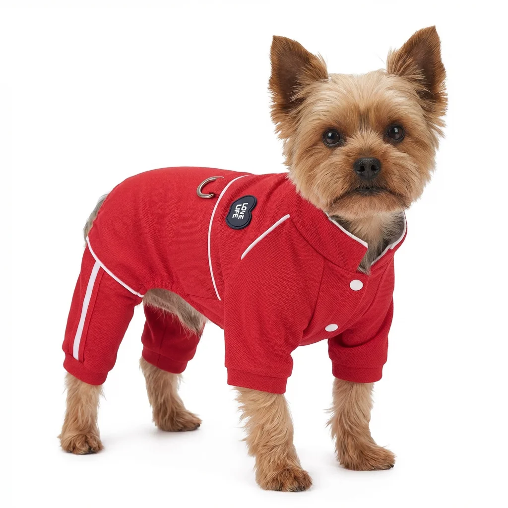 Mono de algodón a rayas para perros pequeños – Ideal para Yorkie y Chihuahua - imagen 5