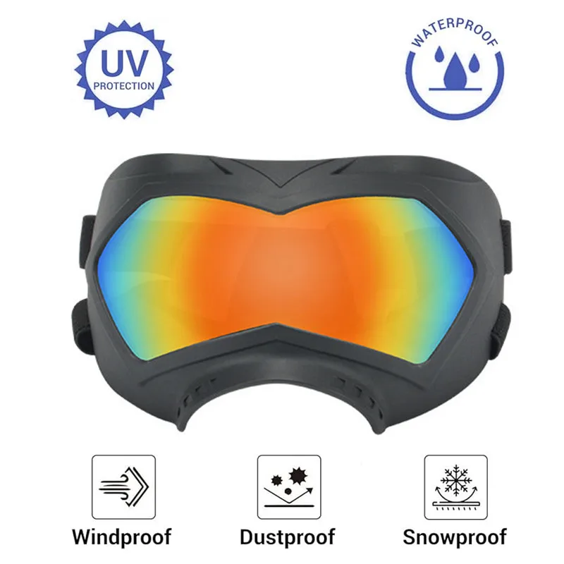 Gafas de sol para perros grandes, gafas para perros, gafas para mascotas con correa ajustable, gafas para perros medianos y grandes, natación, patinaje - imagen 5