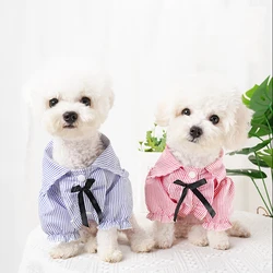 Camiseta a rayas para perros pequeños: Chihuahua, Yorkshire y Caniche